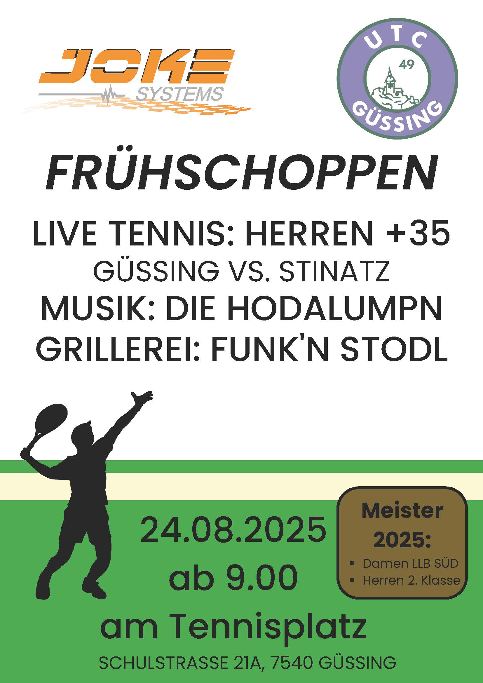 Frühschoppen UTC GÜSSING