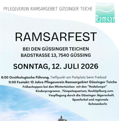 ramsarfest 12 Juli vorschau