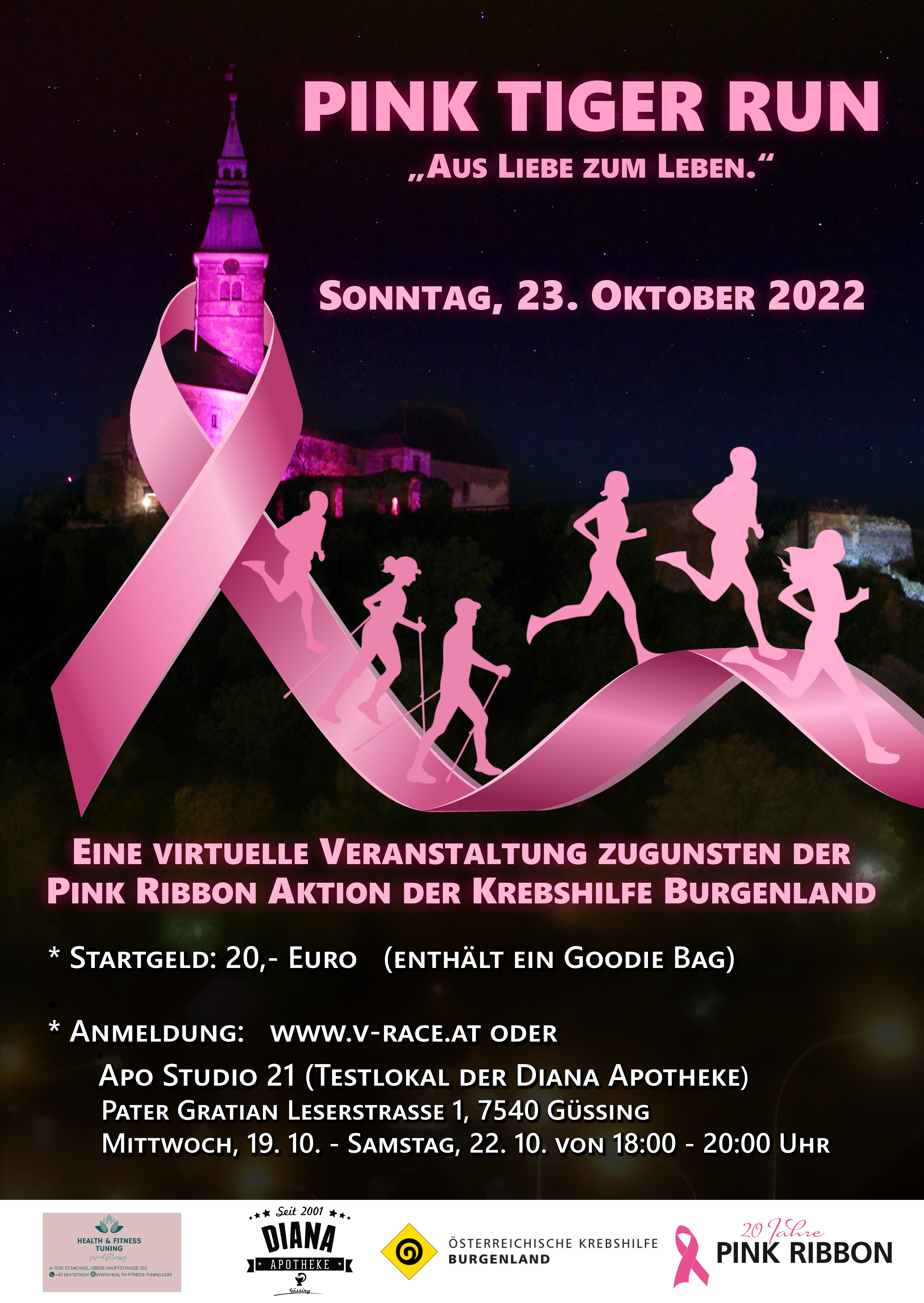pink ribbon 2022