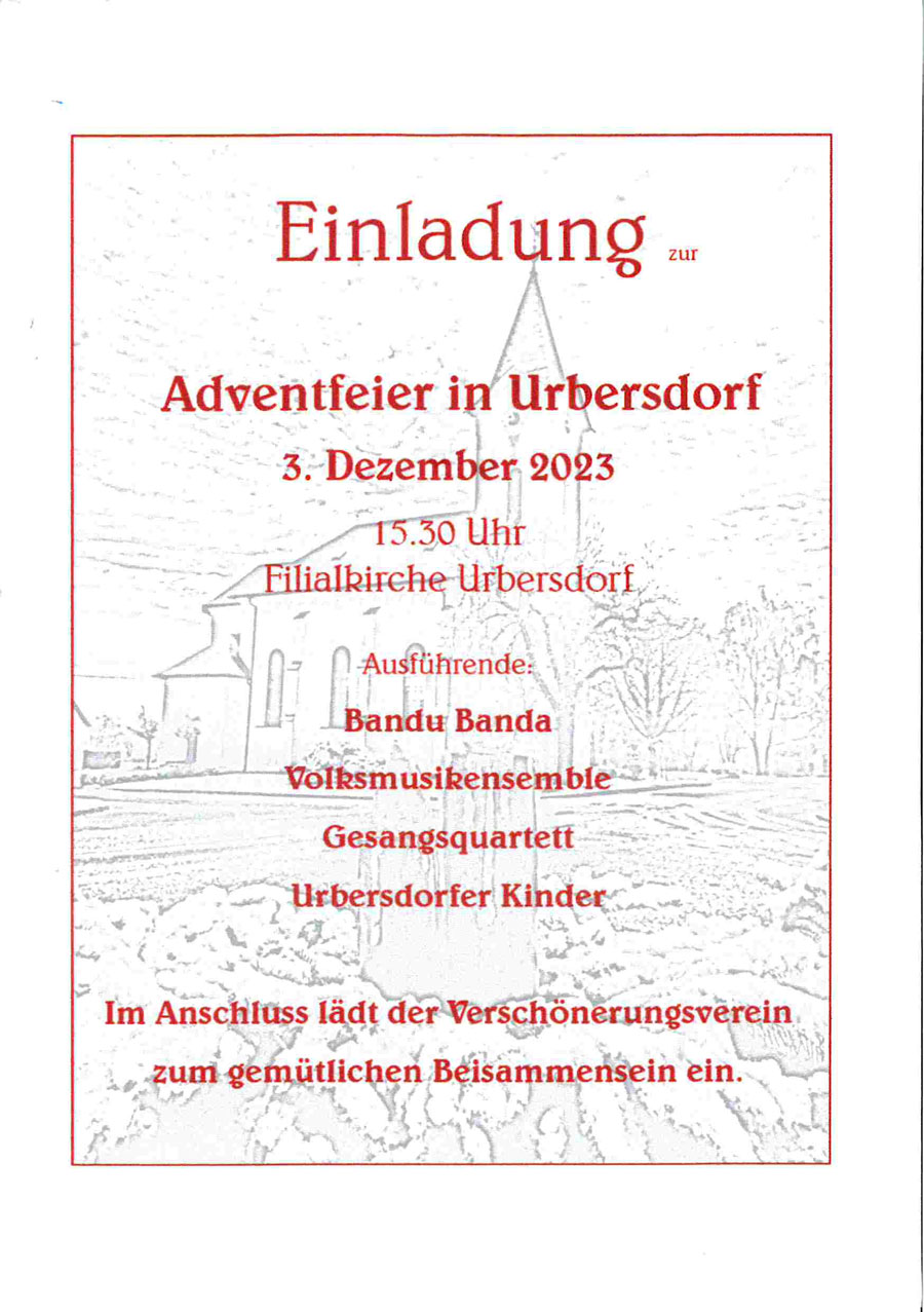 Advent Urbersdorf